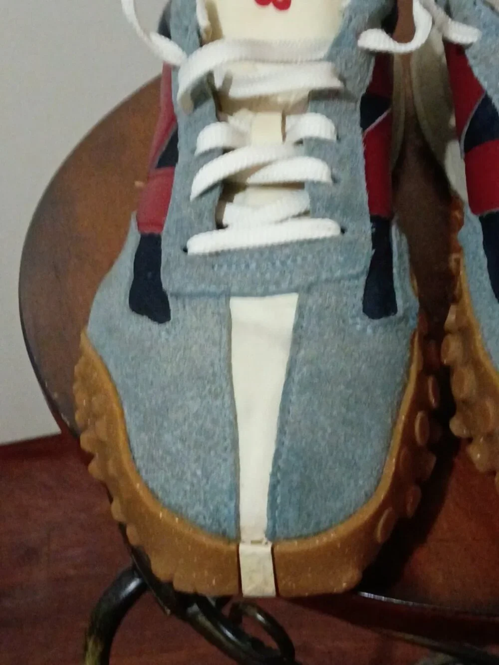 New Balance UXC72EB Men's Size 9.5 Shoes Blue Red XC-72 Suede Lifestyle Sneakers